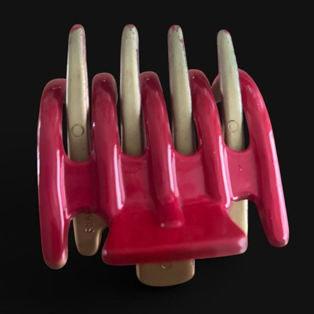 Luxe-deluxe Women's Red and Pink Hair-accessories